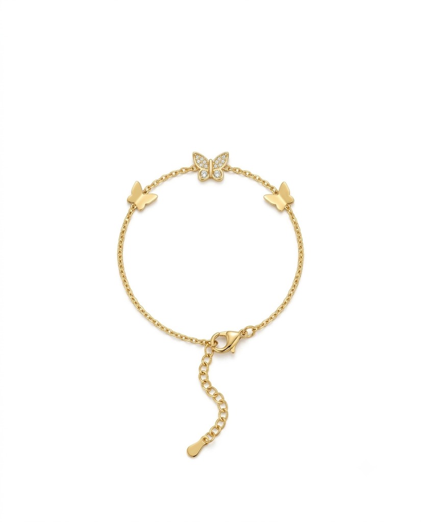 Butterfly Charm Bracelet
